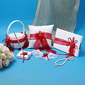 coleção do casamento ajustado com faixa (5 peças)