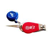 Glee rustfritt stål Portable Scissor med uttrekkbar Buckle