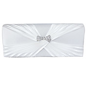 Eenvoudige Folds Rhinestones avondtasje