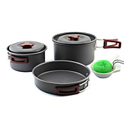 Deportes al aire libre camping Utensilios Sets (2-3 personas)