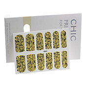 3PCS 2D Full Cover Finger Nail Sticker Mixed Style NO.24