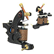 Casting Cast Iron Dual-Coils 8-Wraps Tattoo Machine Gun of Shader