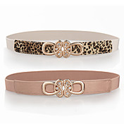 Damen Elegante Alloy Schmetterling Elastic Belt