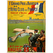 impresso artística por poster vintage