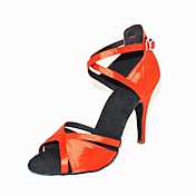 Raso Cinturino di donna su misura latino / da ballo Scarpe da ballo con fibbia (più colori)