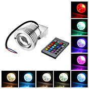 9W RGB Luce Remote Controlled LED Spot subacquea lampadina (12V)