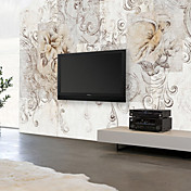 Classic Floral Botanical Mural