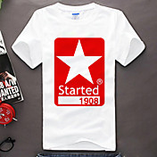 Persona giovane uomo manica corta T-shirt