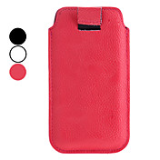Beschermende PU Lederen Tas voor de iPhone 5 en de iPhone 4 (verschillende kleuren)