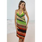 Damemode Beach Multi-Color Swimming Dress (Længde: 150cm, Bredde: 105cm)