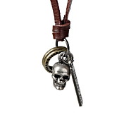 Fashion Alloy Skull Necklace(More Colors)