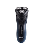 100-240V 360-degree Rotation Triple Head with Pop-up Trimmer Water and Metalic Coating Shaver POVOS PQ8102