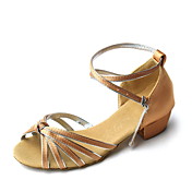 Stylish Kid's / Women's Ankle Strap Satin Latin / Ballroom Dance Shoes(More Colors)