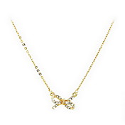 Moda Doce flash Rhinestone fita Colar