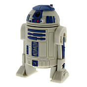 4GB Einzigartige Robot-förmigen High-Speed ​​USB 2.0 Flash Drive Disk-Memory Stick U Festplatte (Gray)