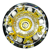 1W Artistic Led Flush Mount DYC006 in Floral Crystal Design for Porch/Corridor/Aisle
