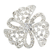 Shining Alloy With Rhinestones Women's Brooch