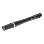 HJ-A82 Pen Shaped 1mW 532nm Green Laser Pointer with Clip (2xAAA)