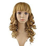 Full Lace 100% Human Hair 20" Curly Hair Wigs