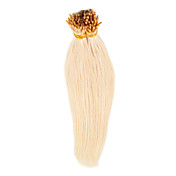 100% Indian Remy Hair 20 Inch Silk Straight Stick-tip Pre-bonded Fusion Hair Extensions