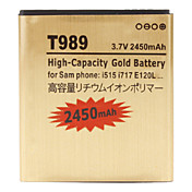 Batterie de téléphone portable pour Samsung T989 (Hercules) (3,7 V, 2450 mAh)