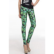 Green Leaves Legging(Hip:90-104cm Length:105cm)