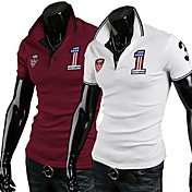 Old Glory Ricamo Polo manica corta da uomo