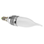 Dimmable E14 3W 180-210LM 6000-6500K Natural White Light LED Candle Bulb (220V)