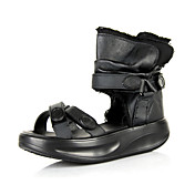 Beautiful Leather Platform Party / Casual Shoes