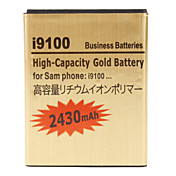 Batterie de téléphone portable pour Samsung i9100 (3,7 V, 2430 mAh)
