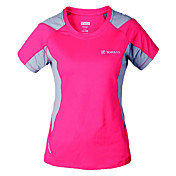 Moda asciugatura rapida rotonda Collare T-shirt da uomo (Peach)