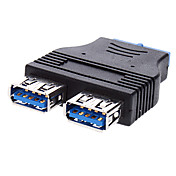 USB 3.0 Ports, um Doppel-20P Adapter