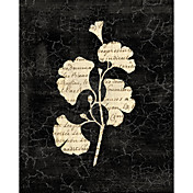 Printed Art Botanical Decoupage IV by Yuna