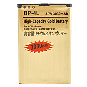 OME batteria del telefono cellulare per Nokia 2680, E52, E63, ecc (3.7V, 3030mAh)