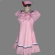 Cosplay Inspirado en Macross Frontier Ranka Lee Lolita vestido rosa