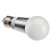 Dimmable E27 3W 210-240LM 3000-3500K Warm White Light LED Ball Bulb (220V)