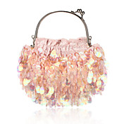 Satén con rebordear noche bolsos / garras más colores disponibles