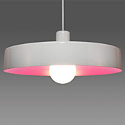 60W Minimalist UFO Pendant Light with White Shade(5 Color Selectable)