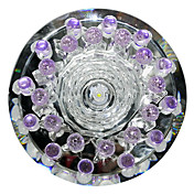 1W Contemporary Led Flush Mount DYC027 in Floral Crystal Design for Porch/Corridor/Aisle
