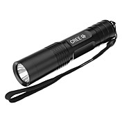 UltraFire V6-T60 Cree XML-T6 5-Mode LED Flashlight (800LM, 1x18650, Schwarz)