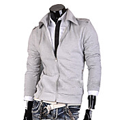 Light Gray Brasão Simples Masculina