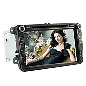 8 tommers bil dvd spiller for Volkswagen (gps, dvb-t, ipod, RDS)
