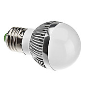 Dimmable E27 3W 240LM 3000-3500K Warm White Light LED Ball Bulb (220V)