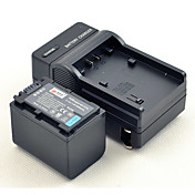 DSTE 7.4V 2200mAh NP-FV70 Li-ion Batería y enchufe de EE.UU. para Sony CX150 ECX180E CX210E