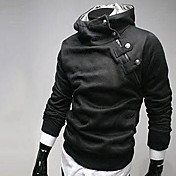 Camisola de lã com capuz da camisola dos homens novos