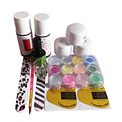 23PCS Acrylic Nail Nail Art Suit