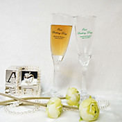 Personalisierte Einfache Hochzeit Toasten Flöten