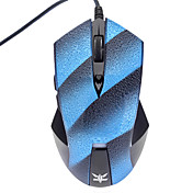 6D Plug & Play Phoebo AM-868 Fire DPI Shift Spil Class Optical Mouse (Blue)