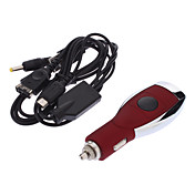4-In-1 Car Charger for NDS/PSP (Red)