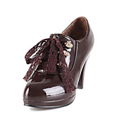 Stylish Leatherette Stiletto Heel Laced-up Ankle Boots Party/Evening Shoes(More Colors)